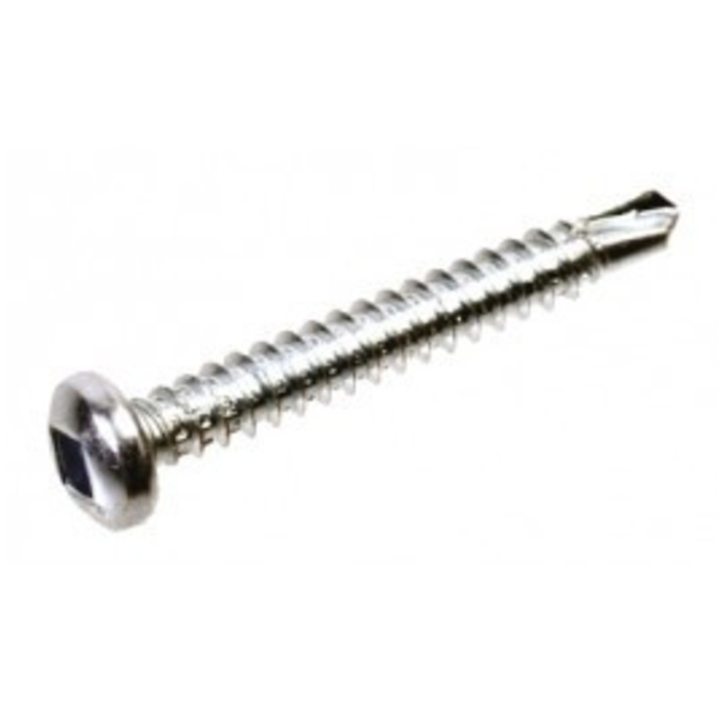 QZ fasteners QZ Zelfborende cilinderkopschroeven SQ (vierkant) 3,5 mm - verzinkt