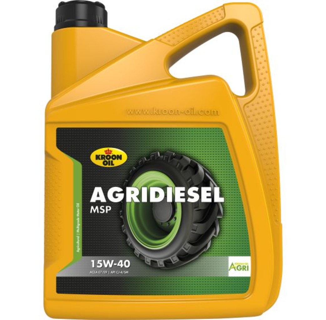 Kroon-oil Kroon-oil MSP 15W-40 Agridiesel motorolie - 5 Liter - 35081