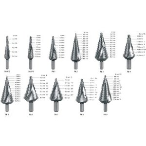 Rotec Rotec HSS Trappenboor - blank cilindrisch - 1