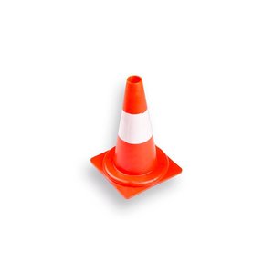 Hevu tools Pilon - verkeerskegel oranje / wit 32 - 50 cm - 998890 / 998894