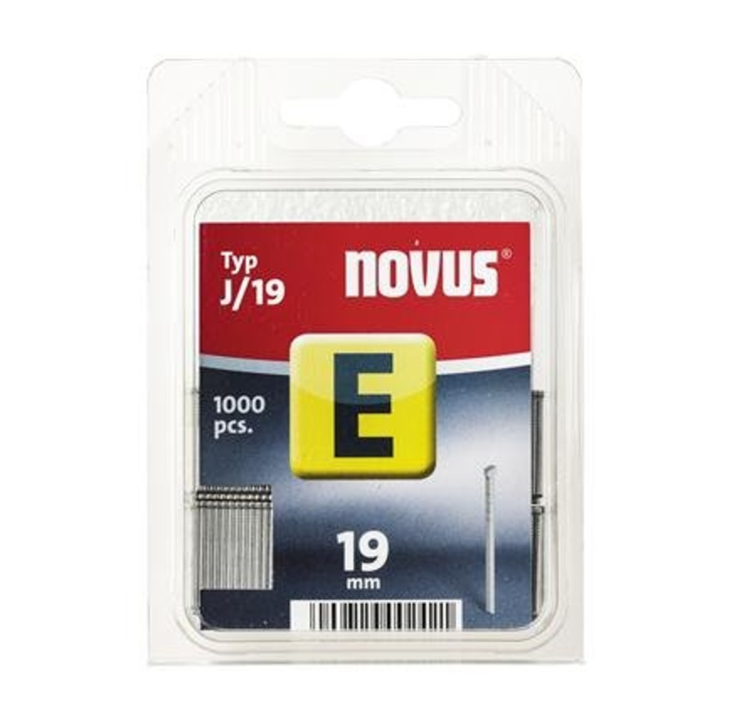 Novus Novus Nagels (spijkers) E J/19 mm SB - 1000 stuks - 044-0064