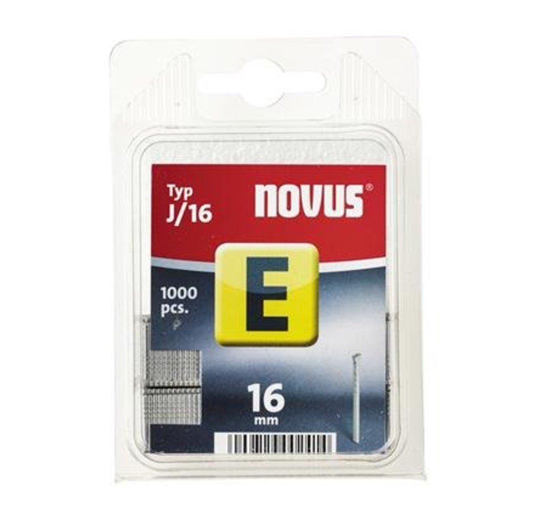 Novus Novus Nagels (spijkers) E J/16 mm SB - 1000 stuks - 044-0063