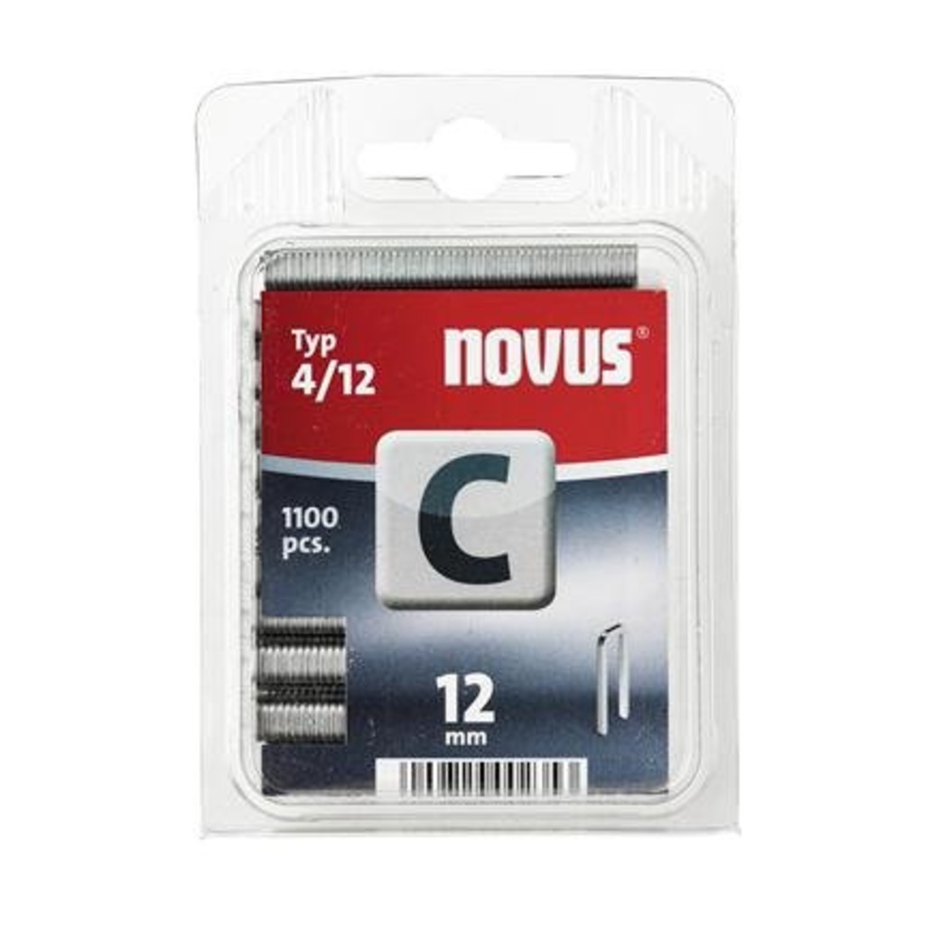 Novus Novus Smalrug nieten C 4/12 mm - 1100 stuks - 042-0389