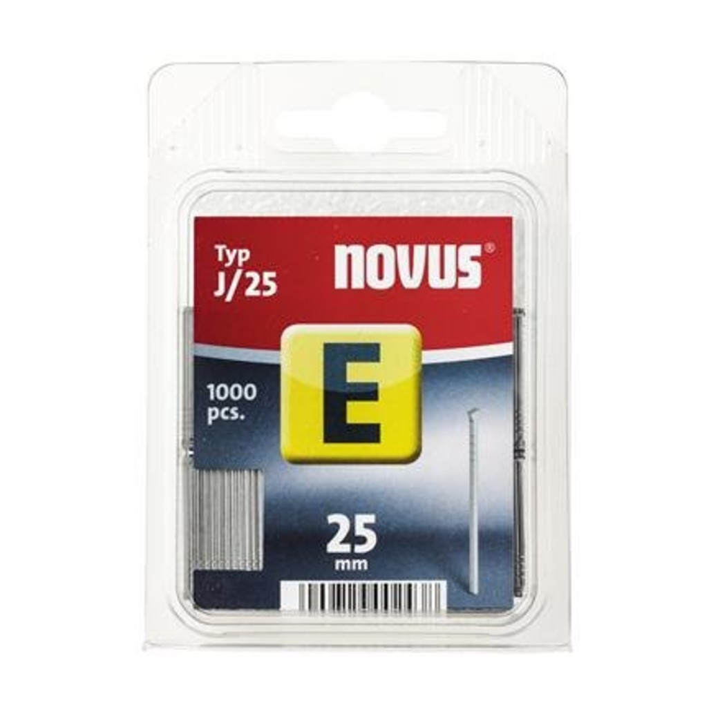 Novus Novus Nagels (spijkers) E J/25 mm SB - 1000 stuks - 044-0065