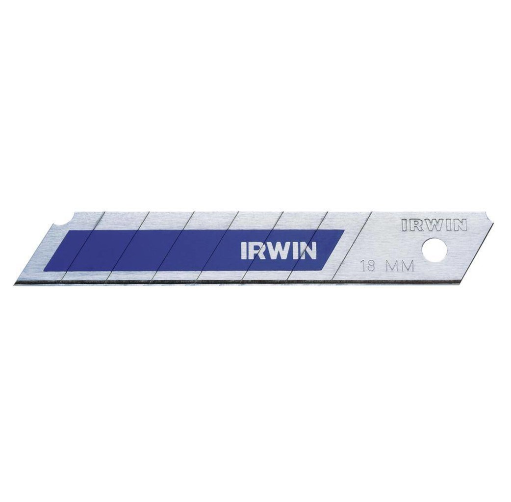 Irwin Irwin BI-metaal blue afbreekmes 18 mm - 8 stuks - 10507103