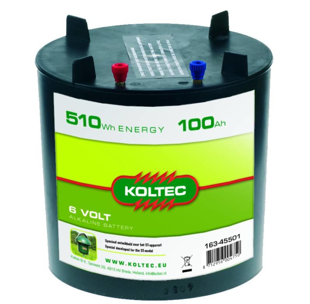 Koltec Koltec Batterij 6 volt - 100 Ah 163-45501