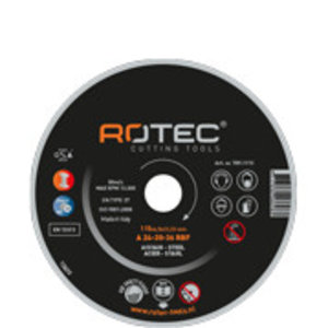 Rotec Rotec Afbraamschijf dun t.b.v. staal 115-180 mm - 0