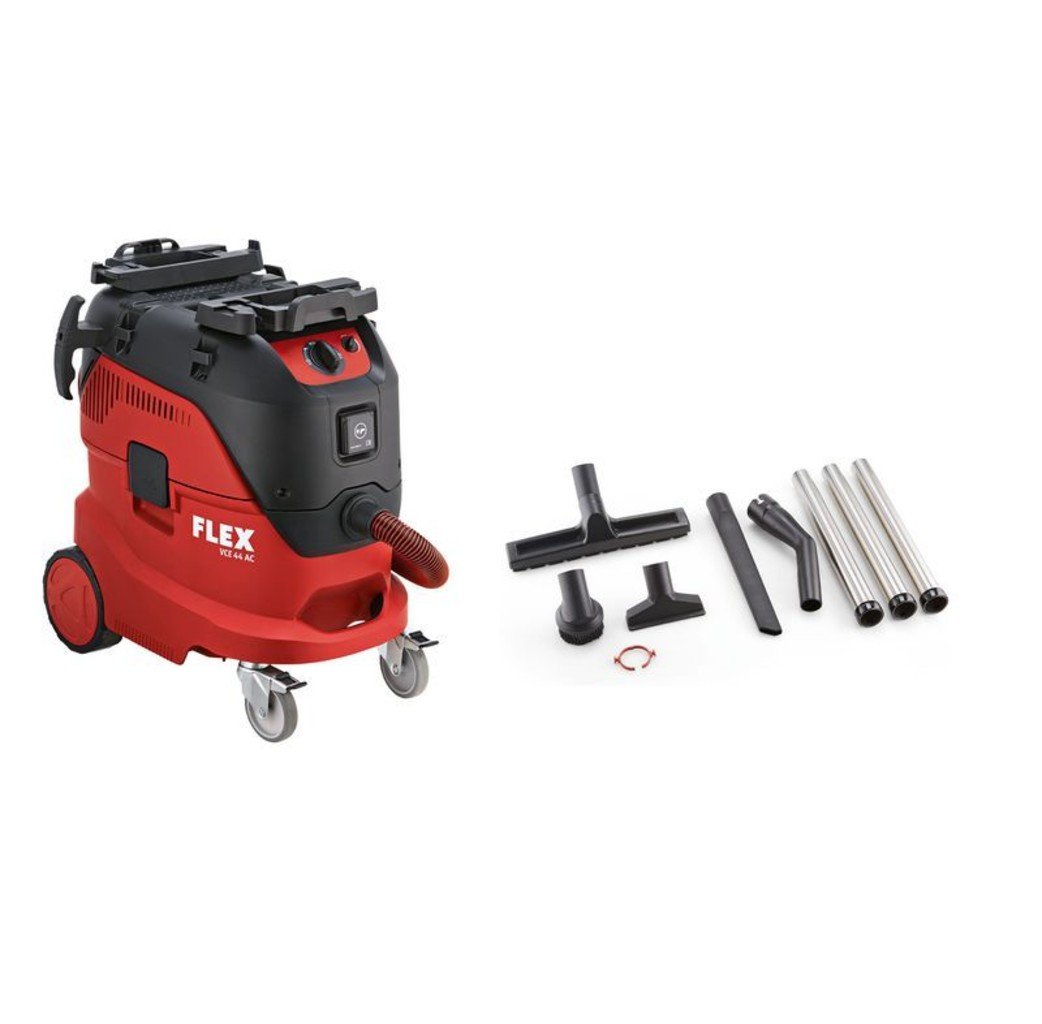 Flex powertools Flex VCE 44 L AC-set Veiligheidsstofzuiger 42 liter - 1400W - Klasse L - + reinigingsset - 465.690