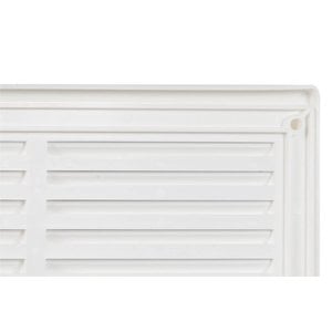 Nedco Nedco Afsluitbaar ventilatierooster 160x160 mm - kunststof wit - 636.026.00 - 2