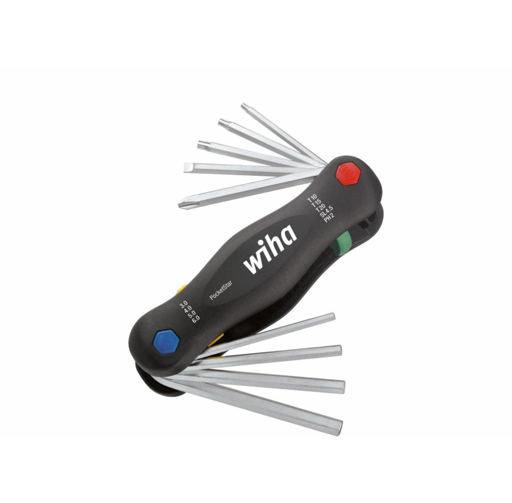 Wiha Wiha SB 351 PG9X Multitool Pocketstar - 9-Delig - 25295