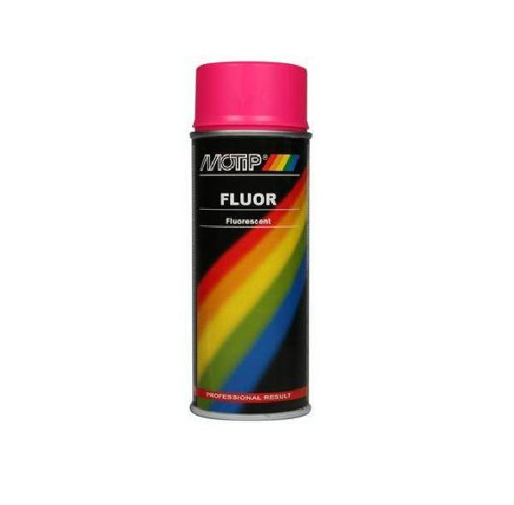 Motip Motip Fluorescerende lak - roze - 400 ml - 04021