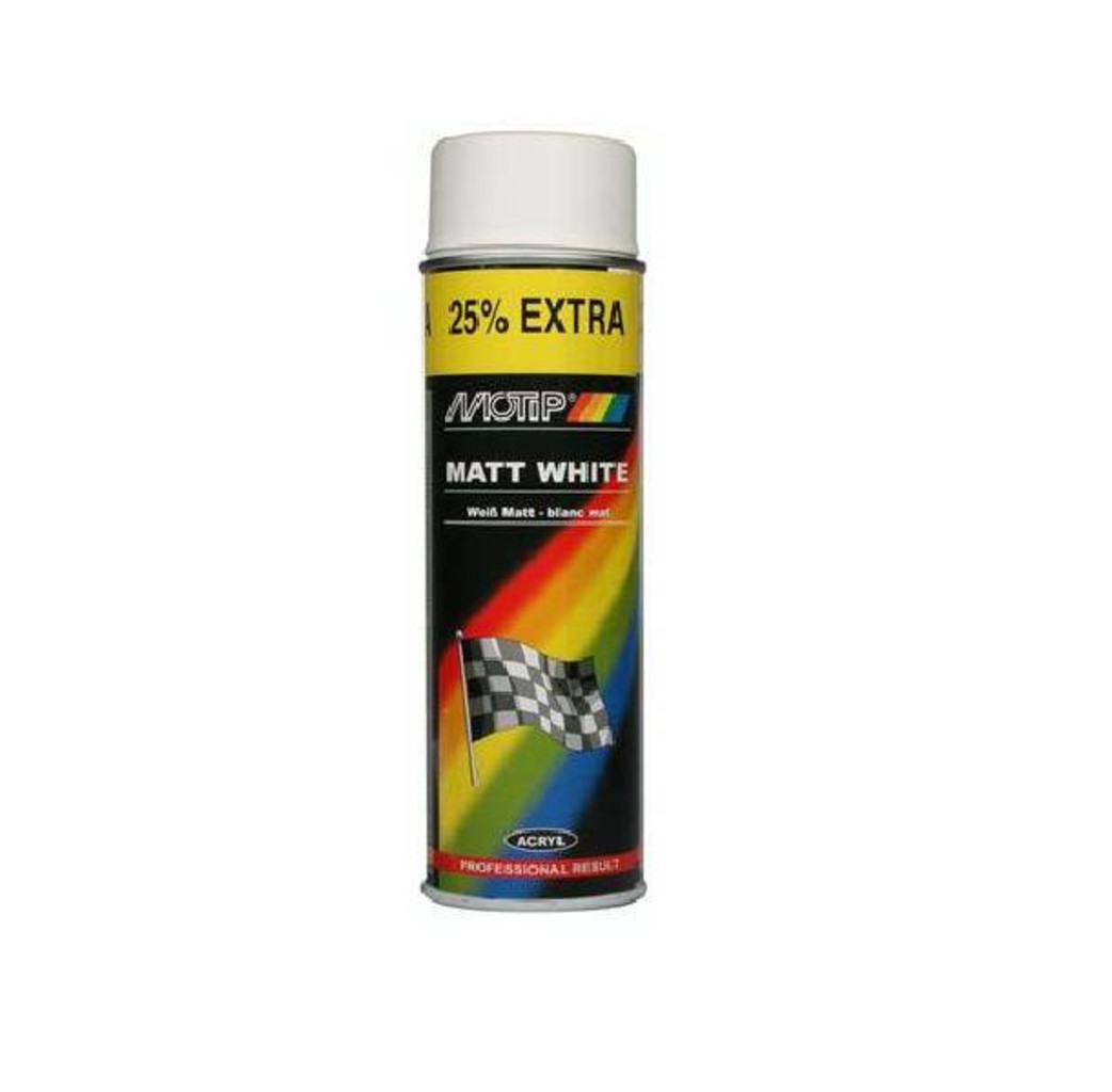 Motip Motip Acryl lak ultra mat wit - 500 ml - 04002