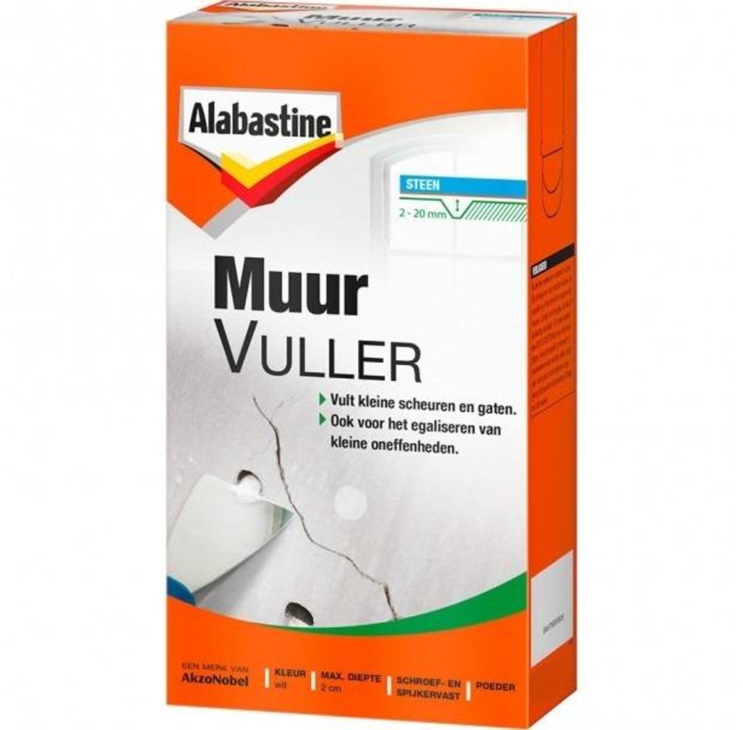 Alabastine Alabastine Muurvuller - wit - 1000 gram