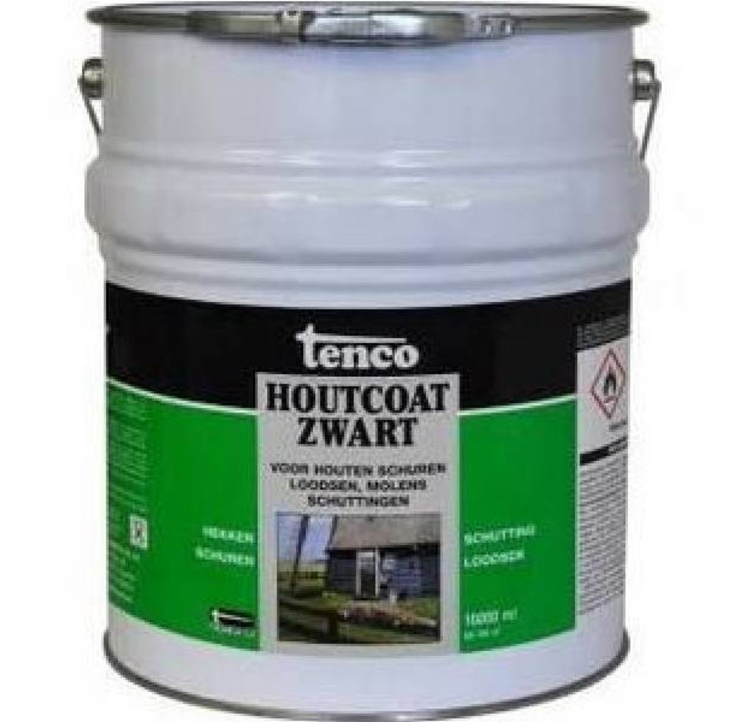 Tenco Tenco Houtcoat zwart - 25 Liter