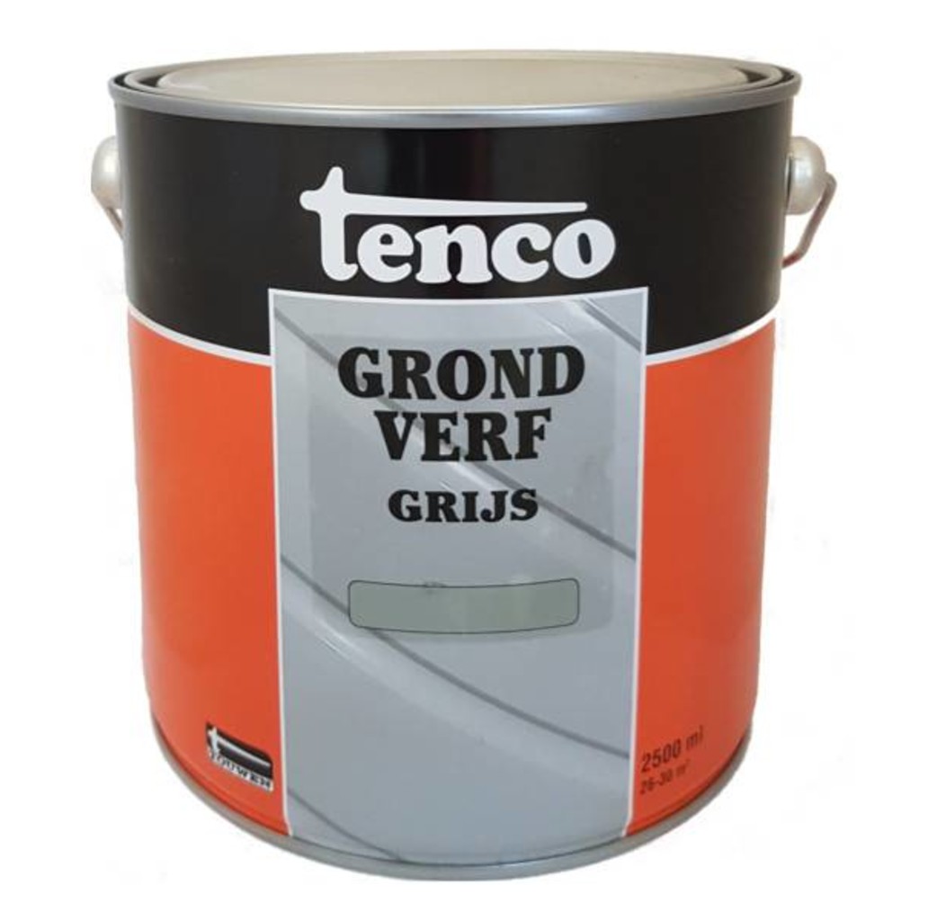 Tenco Tenco Grondverf grijs - 2,5 Liter