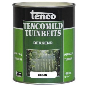 Tenco Tenco Tencomild tuinbeits - bruin dekkend - 1 Liter