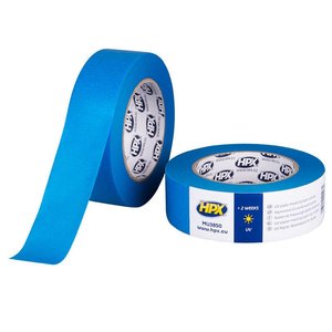 HPX tapes HPX Masking tape - schilderstape - UV bestendig -  blauw - 50 meter - 2