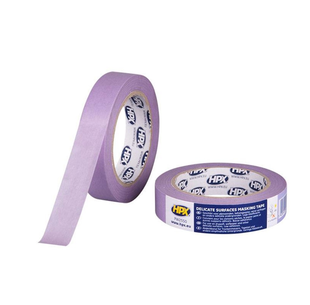 HPX tapes HPX 4800 Masking tape - schilderstape - paars - 50 meter