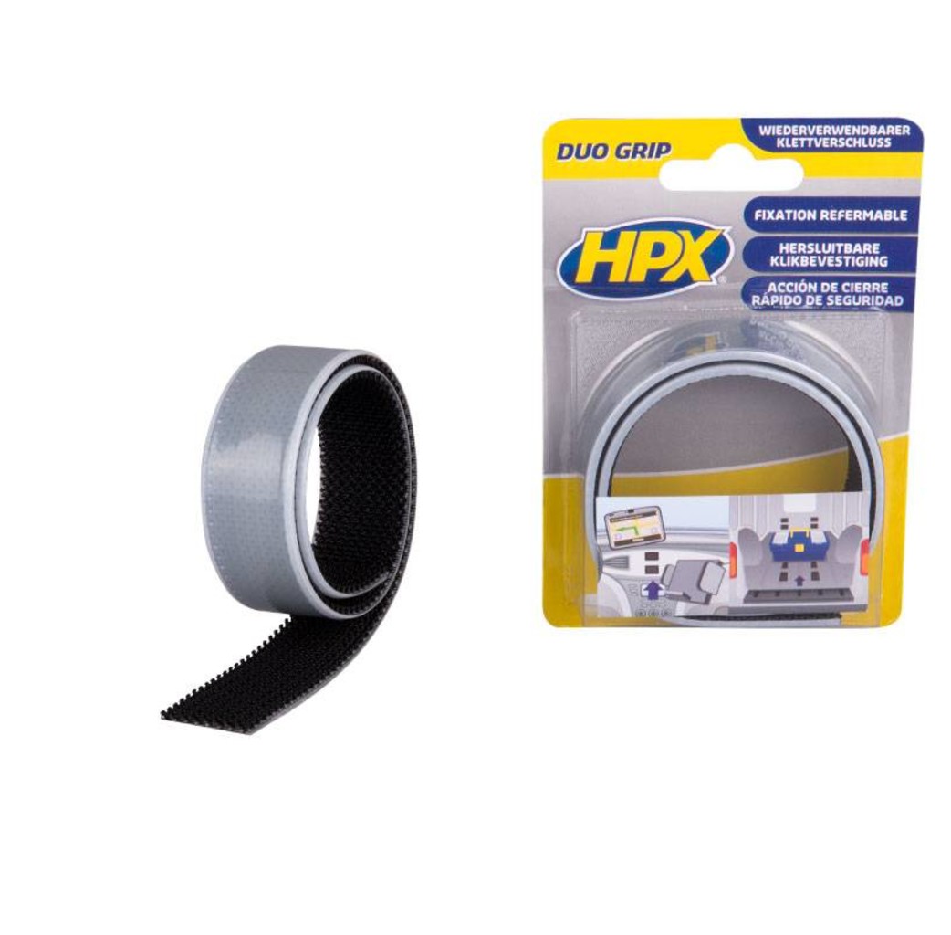HPX tapes HPX Duo Grip klikband 25mm x 0,5 meter DG2500