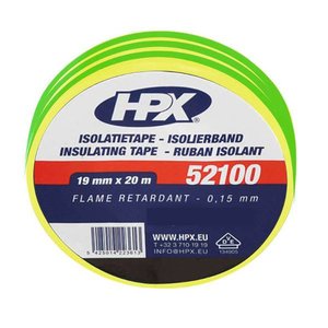 HPX tapes HPX PVC Isolatietape VDE - 19 mm x 20 meter - diverse kleuren - 4