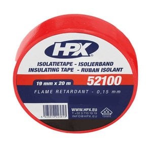 HPX tapes HPX PVC Isolatietape VDE - 19 mm x 20 meter - diverse kleuren - 6