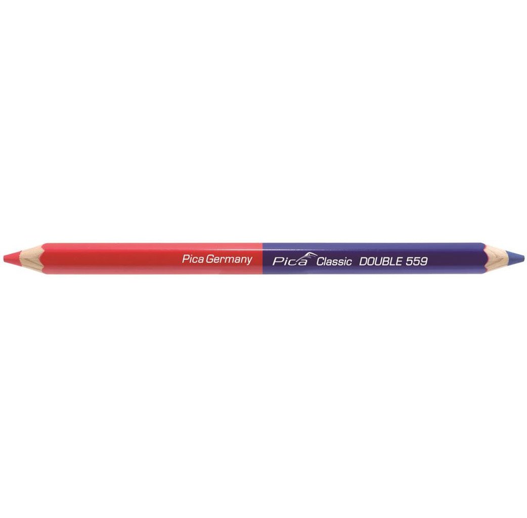 Pica Pica 559 Dubbel potlood - rood/ blauw - 175 mm