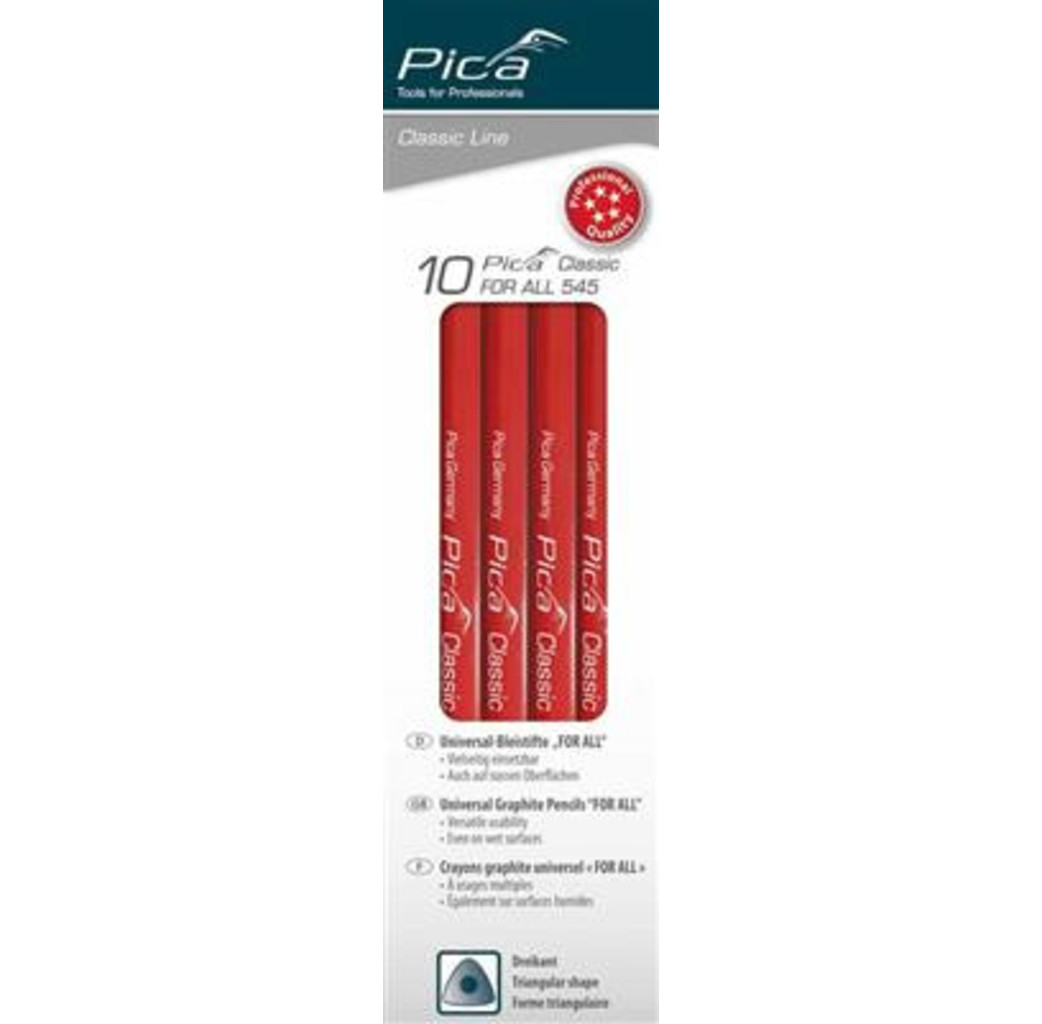 Pica Pica 545/24 Universeel potlood  - 230 mm - 10 stuks