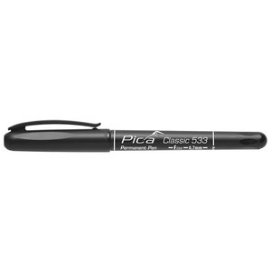 Pica Pica 533/46 Classic permanent pen - 0,7 mm  - rond - zwart - 1