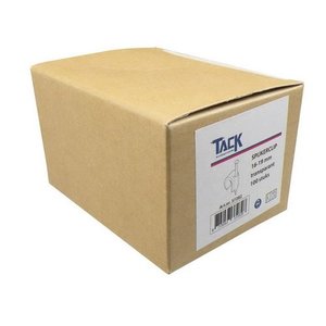 Tack Tack Universele spijkerclip - 16-19 mm transparant - 100 stuks - 37282 - 1