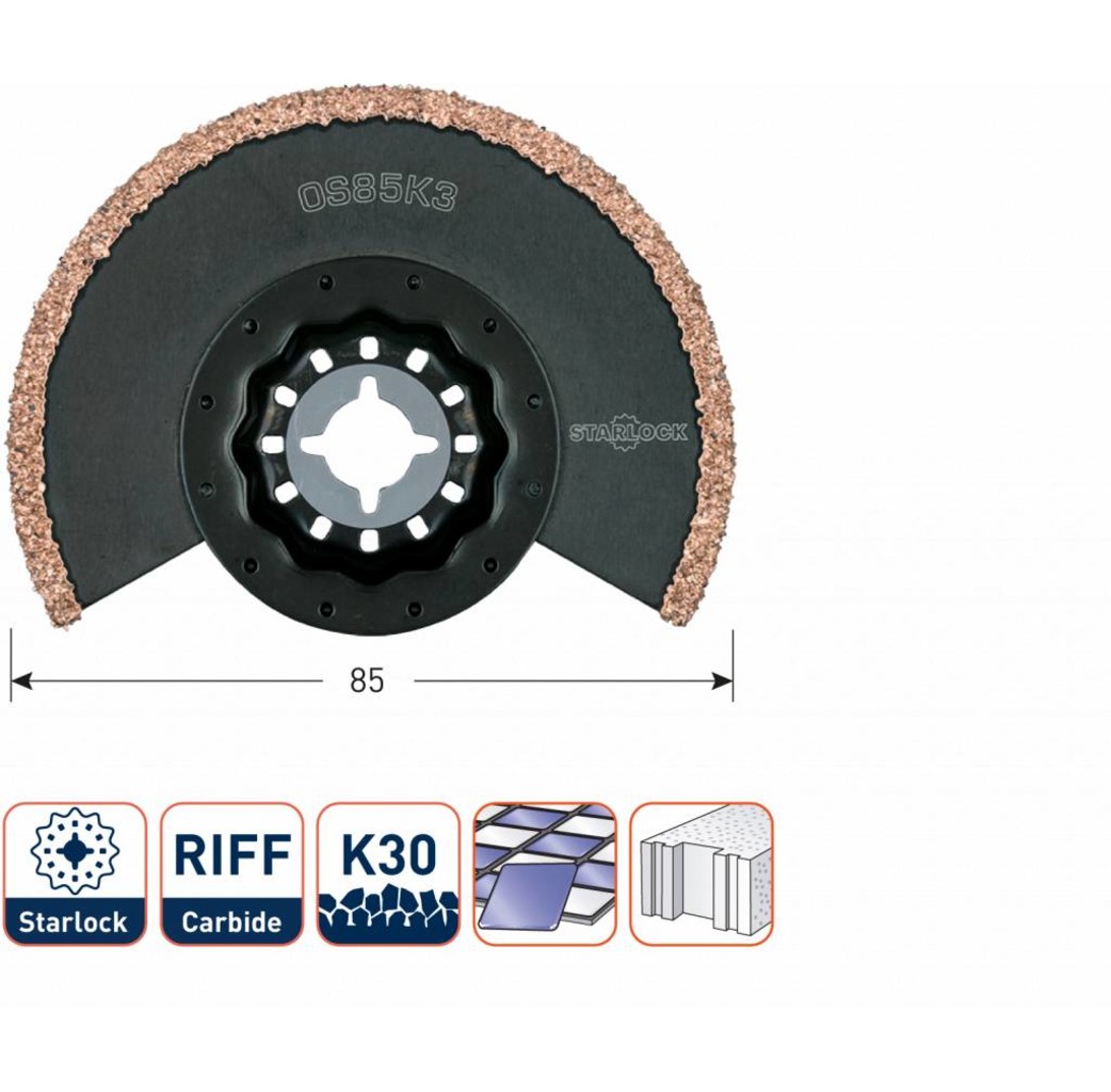 Rotec Rotec Segmentzaagblad OX 85K3 - starlock - 519.0270