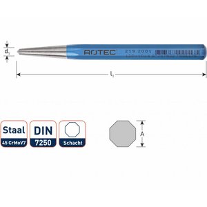 Rotec Rotec Centerpons - 5.0 x 120 mm - 219.2003 - 1