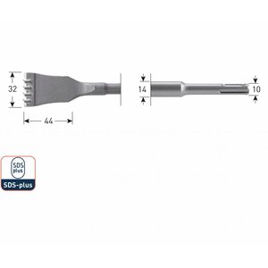 Hevu tools HEVU HM Tandbeitel SDS-plus 32 mm - 1