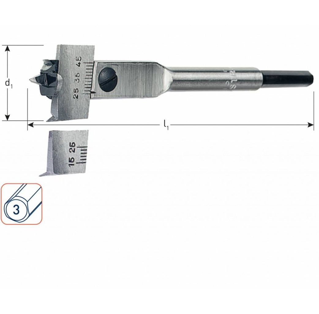 Rotec Rotec Speedboor verstelbaar