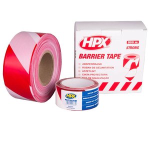 HPX tapes HPX Barrier tape - Afzetlint rood wit - B50100 / B70100 - 2