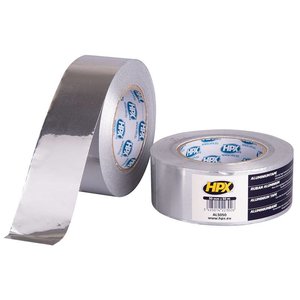 HPX tapes HPX ALU aluminium tape - 50 meter - AL5050 / AL7550 - 0