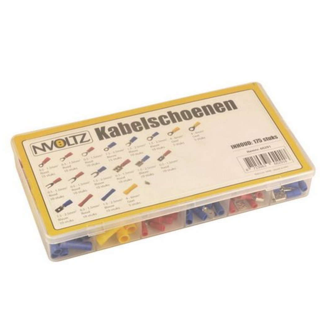 Ratio Ratio Kabelschoenen assortimentsdoos - 175-delig - 60291