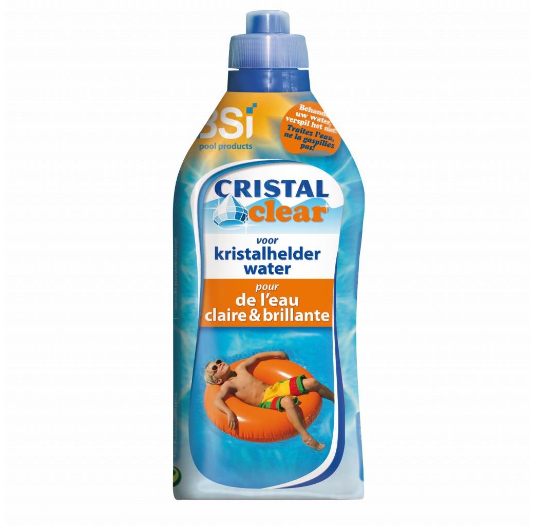 BSI Pool & Spa care BSI Cristal Clear voor kristalhelder water - 1 Liter - 6210