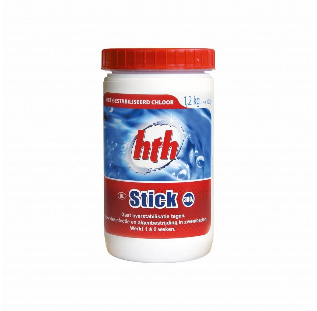 Hth HTH Langwerkend chloor sticks 300 gram - 900 gram - 10100