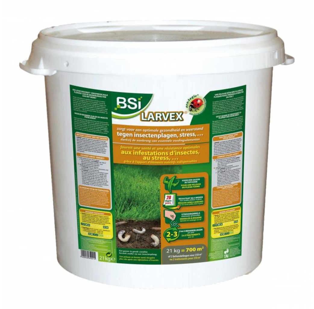BSI Home & Garden care BSI Larvex tegen insectenplagen en stress - 21 kg / 700 m² - 50215
