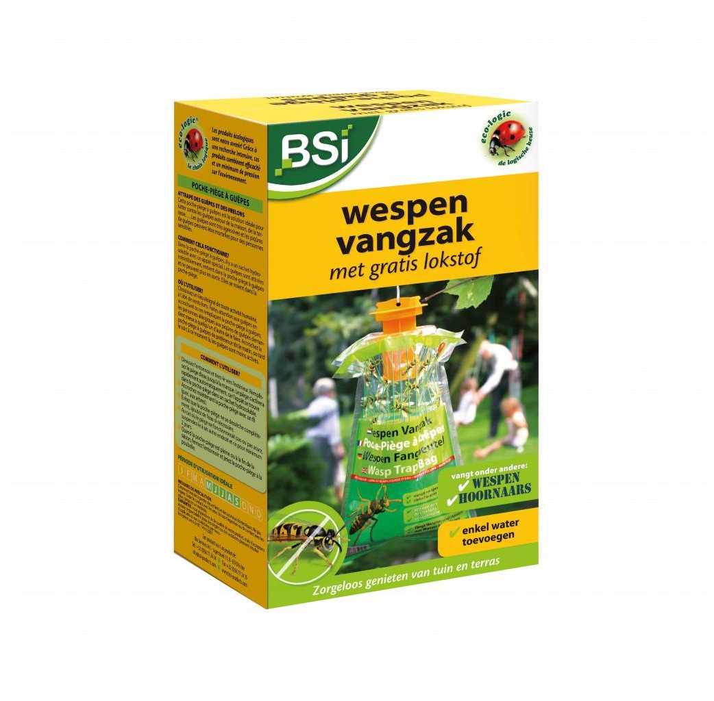 BSI Home & Garden care BSI Wasp Attract Wespen vangzak met lokstof - 200 ml - 50086