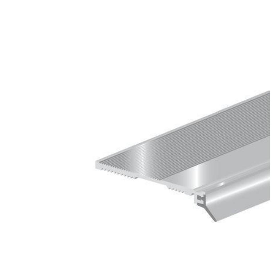 Ellen Ellen ANB7 DiY Slijtdorpel - slijtstrip - 100 cm - aluminium - 330900261