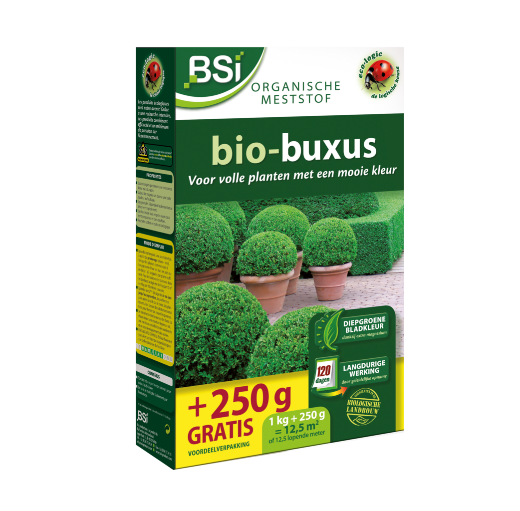 BSI Home & Garden care BSI Bio-buxus meststof - 4 kg / 40 m² - 20386