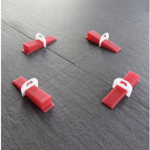 PRO++ PRO++ Tegel Levelling keggen - wiggen - rood - 250 stuks - AT004D05 - 1