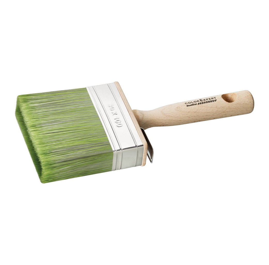 Color Expert Color Expert Blokwitter 100x30 mm Woodstar beits - groen grijs - FSC® - 83121099