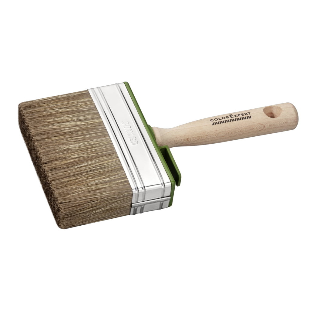 Color Expert Color Expert Blokwitter 100x30 mm beits - groen grijs - FSC® houten greep - 83081199