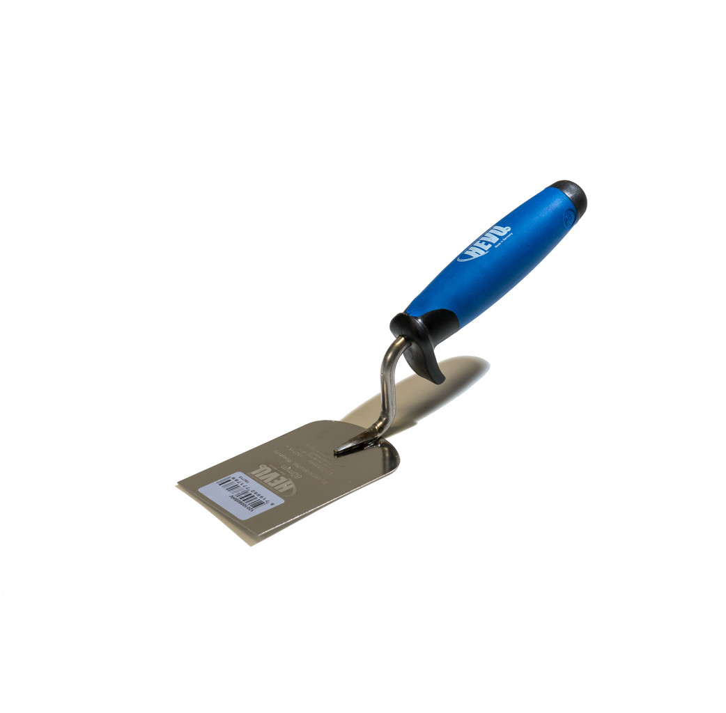 Hevu tools HEVU Stukadoorstroffel - RVS - 2K-softgrip handvat