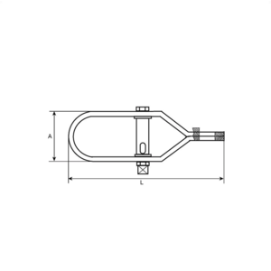 Dulimex Dulimex Draadspanner - staal thermisch verzinkt - 1