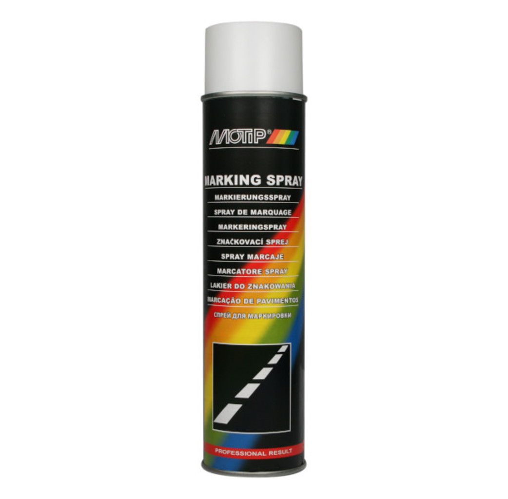 Motip Motip Markeringsspray - wit - 600 ml - 000030