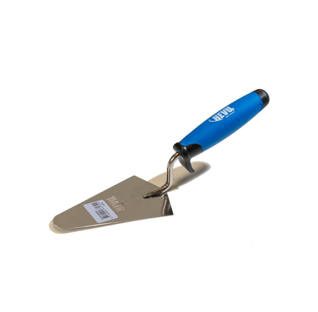 Hevu tools HEVU Pleistertroffel rond - RVS - 2K-softgrip handvat