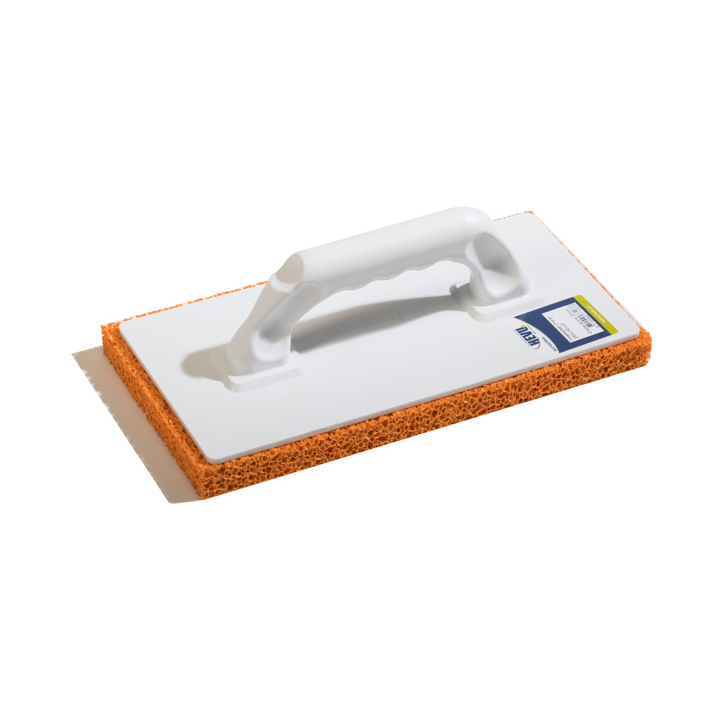 Hevu tools HEVU Inwasspaan 280x140x20 mm - oranje rubberspons 20 mm